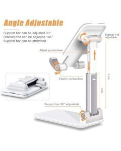 Suporte Celular Tablet Mesa Articulado Universal Escritório Mesa