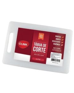 Tábua De Corte Superchef Pvc L 20 x C 30 x 1 Churrasco Top 1 Unidade,Clink