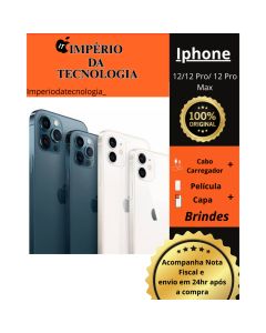 Celular IPhone 12/ 12 Pro/ 12 Pro Max 64/128gb 100% Original Com Garantia