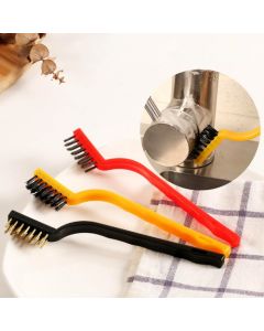 OFERTA 3 Kits Escovas Multiuso Cerdas De Aço Nylon 9 Unidades De Escovas