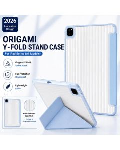 Capa Inteligente Acrílica Para iPad Air 11 4 5 10.9 7 8 9a 10a 11a 12a Geração 10.2 Pro 11 10.5 " Protetora À Prova De C
