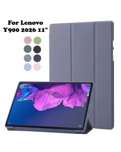 Nova Sensação De Pele TriFold Suporte Caso Para Lenovo Legion Y900 Idéia Tab M11 11 2026 TB711FU P11 TB-J606 Silicone Lí