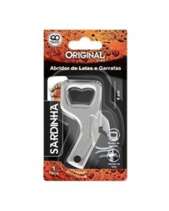 Oferta Abridor Abridores De Lata E Garrafas 9cm Aço Inox Original Utensilio De Cozinha