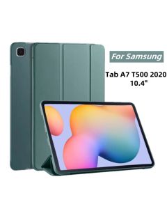 Para Samsung Galaxy Tab A7 2020 SM-T500/T505 Tri-Dobrável Suporte Caso Funda 10.4 2020 T500 T505 T507 Tablet Capa Inteli