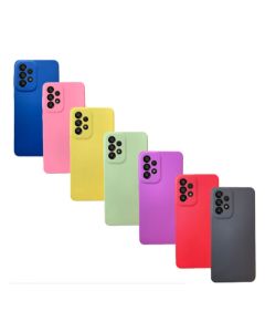 Capa Capinha Smsung A33 5g Proteção De Câmera Aveludado