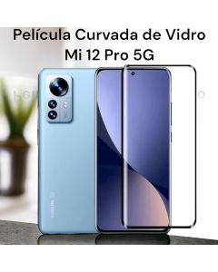 Película de Vidro Curvada Para XM Mi 12 Pro 5G