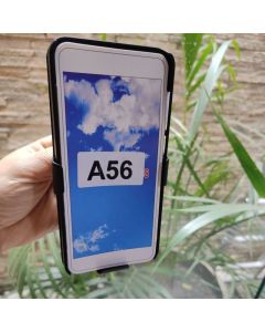 Capinha Case Para Samsung Galaxy A56 + Suporte Cinto Cintura Preto Capa E Suporte
