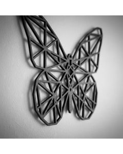 Quadro Decorativo Borboleta Geomética para parede - em MDF 3mm - acompanha dupla face