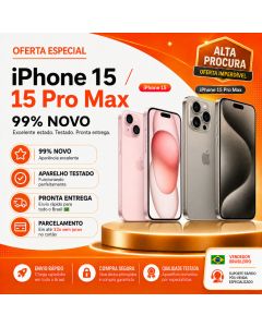 Celular Iphone 15/ 15 Pro/ 15 Pro Max 128gb/ 256gb Vitrine
