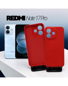 Capa para Redmi Note 17 Pro Silicone Premium Proteção de Câmera Bordas Reforçadas