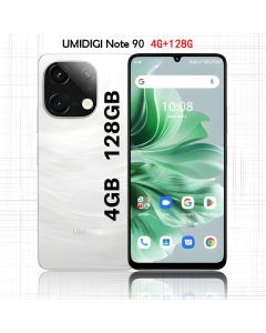 Smartphone 4G UMIDIGI NOTE90 Autorizado Oficial, RAM Estendida 4+4GB / 128GB, Tela Grande de 6,75 Polegadas