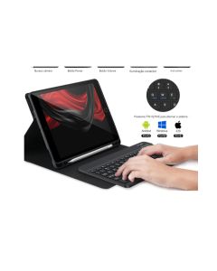 Capa Com Smart Keyboard Para iPad Air 4/5 10,9 Polegadas