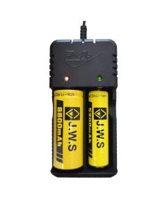 Carregador Duplo Bateria 18650 26650 16340  3.7v/4.2v Li-ion Baterias Pilha 6800mAh 9800mAh 8800mAh
