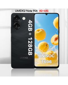 Oficialmente autorizado UMIDIGI Smartphone nota 90A memória 4 + 4gb/64GB nota 90 memória 4 + 4gb/128GB-tela 6.75 Polegad