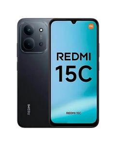 Celular Smartphone Xiaomi Redmi 15C 256GB 8GB RAM Global Dual SIM Cor Preto