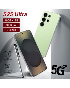 S25 Ultra 5G Android Phone Gaming Celular 108MP Câmera Wifi 16GB + 1TB