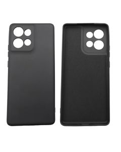 Capa Capinha Para Moto Edge 50 5g 6.7 Silicone Aveludada+pelicula 3d