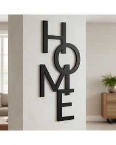 Aplique de Parede vazado MDF Home mdf 3mm acompanha fita dupla face