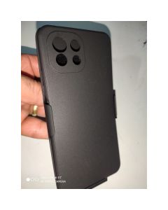 Capa capinha suporte Galaxy S21FE com capa de silicone  Belt Clip