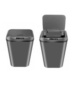 Lixeira16L com Sensor Movimento  Automático Inteligente Recarregavel Toque Cesto Lixo Casa