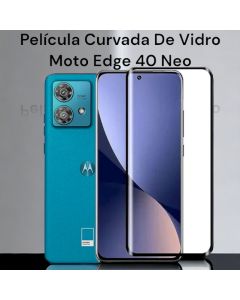 Película de Vidro Curvada Moto Edge 40 Neo