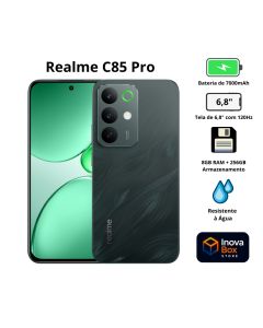 Smartphone Realme C85 Pro 256GB 8GB RAM Dual SIM NFC - 7000mAh Tela 6.8" - Versão Global