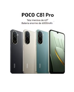 Celular Smartphone Xiaomi Poco C81 Pro 256GB / 128GB / 64GB Dual Sim Versão Global