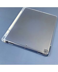 Capa Macia TPU À Prova De Choque Com slot Para iPad 2 3 4 5 6 7 8 9 Air Pro 9,7 2017 2018 10,2 10,5 Tampa Transparente