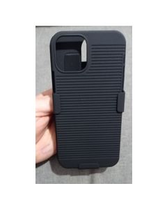 Capa Capinha+ Suporte Com Clip De Cintura Para iPhone  12 Tela 6.1+pelicula.