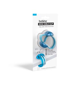 Organizador de Cabos para Mesa Azul - Bobino