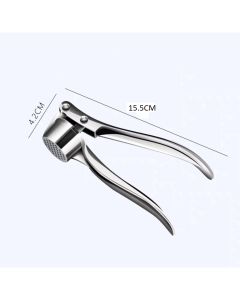 Espremedor de alho Galvanizado 15.5x3,5x4.2cm Utensilio Multiuso Universal Super Resistente Top Útil