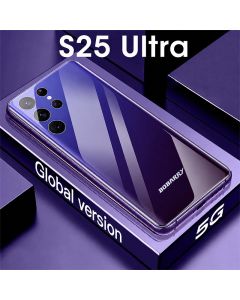 Smartphone S25 Ultra 5G 16GB RAM+512GB ROM 6.78 Inch AMOLED Screen Android 15 Dimensity7200 Dual SIM 5000 mAh CellPhone