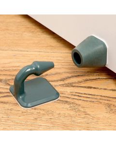 OFERTA Trava de Porta 5x5x5 cm Segurador Batente Fixador Prendedor Adesivo Amortece Impacto Batedor