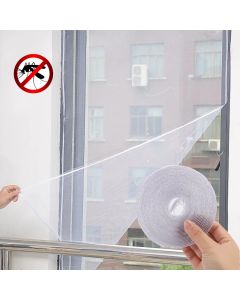 Tela Mosquiteiro Para Janela 150x180cm Com Velcro Autocolante