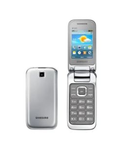 Samsung C3592 Celular Flip Desbloqueado Dual Chip Bluetooth Rádio FM Ideal para Idosos Fácil de Usar