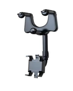 Suporte Universal Veicular Carro Encaixe Retrovisor 360 Preto