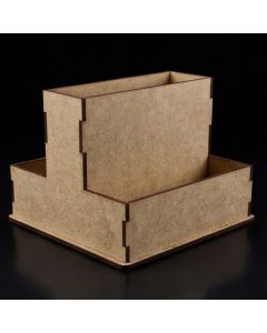 Kit 30 Porta Comanda Numerado em MDF com Divisórias Organizador de Mesa Restaurante Lanchonete