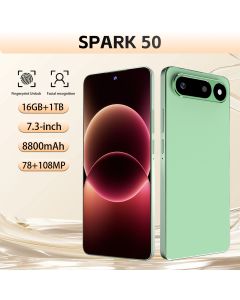 Chegada do Novo SPARK 50 5G Celular Dual SIM Desbloqueado Android Câmera HD Multi Cores