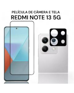 Película de Câmera e Película de Tela Redmi Note 13 5G