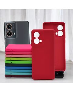 Capa Silicone Interior Aveludada Moto G85