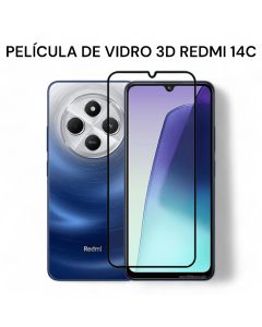 Película de Vidro 3D Para XM Redmi 14C
