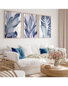 Quadro Decorativo Folhas Tropical Botânico minimalista , decoração casa Quadro Decorativo Tropical Folhas Minimalista tamanho grande Decoração para sala casa cozinha quarto Quadro decorativo abstrata Moderno Decoração Folhas Retro arte #24