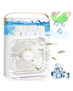 Mini Ar Condicionado Ventilador Umidificador Climatizador CORES ALEATORIAS-QX