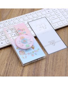 Capa Estampada Suporte Para Galaxy S24 Ultra com Película Vidro 3D c/ digital