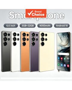 Smartphone desbloqueado 4G com caneta embutida 6,6 3+32GB Android 10.0 Dual Chip Face Unlock 4000mAh