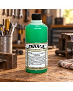 Neutralizador de Ferrugem Ferrox 500ml Para Ferro Aço Metal Tratamento Anticorrosivo Antes da Pintura