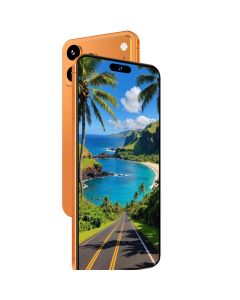 Smartphone 6,7 polegadas com desbloqueio facial 4GB + 64GB 4G