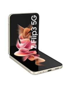 Smartphone Galaxy Z Flip3 5g 128gb 8gb Ram Creme Samsung Open Box