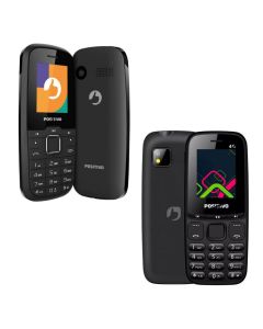 Celular Simples Positivo P26 4G 2G Dual SIM Tela 1,8" 48MB 32MB RAM 32MB 128MB Câmera Rádio FM Preto