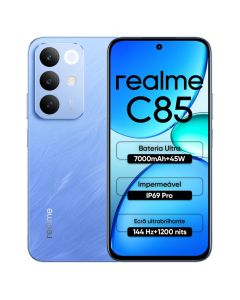 Celular realme C85 Smartphone 6+128 GB Original Versão Global Bateria 7000mAh Câmera 50MP NFC 6,8"